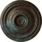 Ekena Millwork Traditional Ceiling Medallion (Fits Canopies up to 4"), 14 3/4"OD x 1 3/4"P, Bronze Blue Patina CM14TRBBS - alternate 1